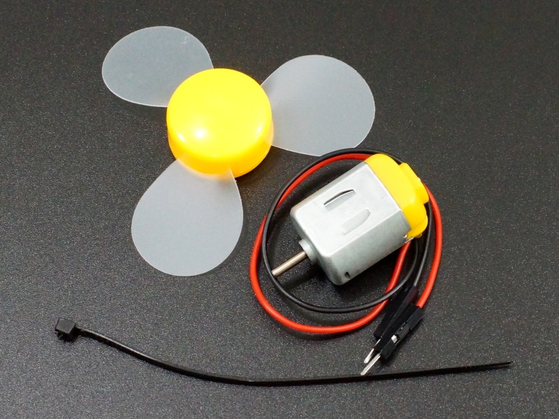 Fan Blade y 3-6V Motor